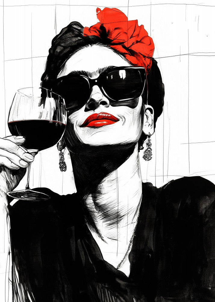Woman and drink