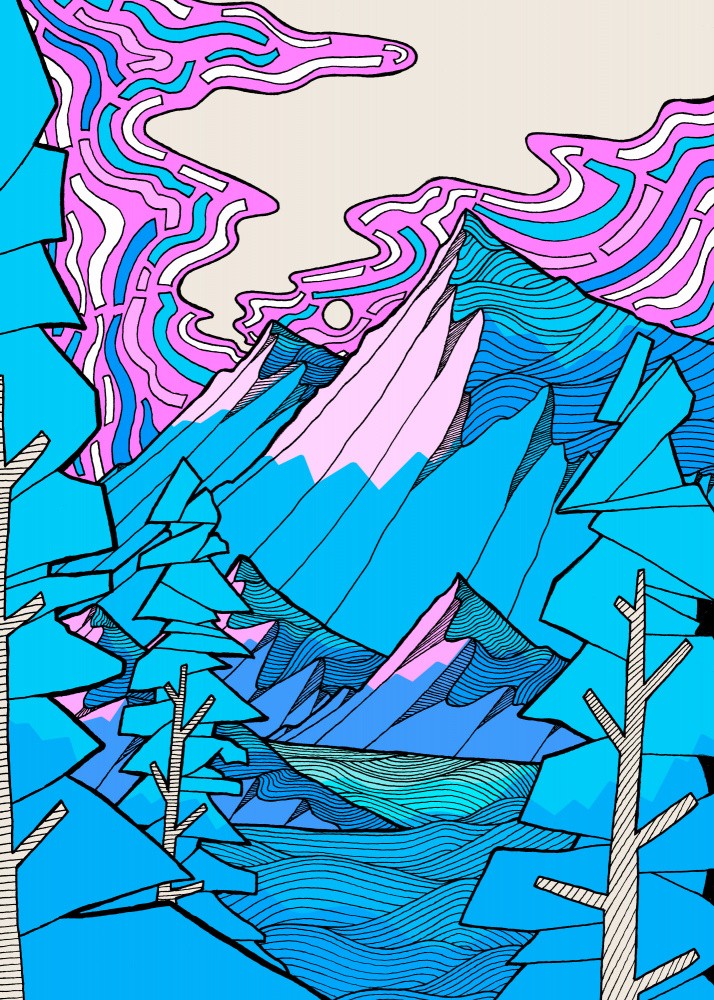 Blue Forest Lake
