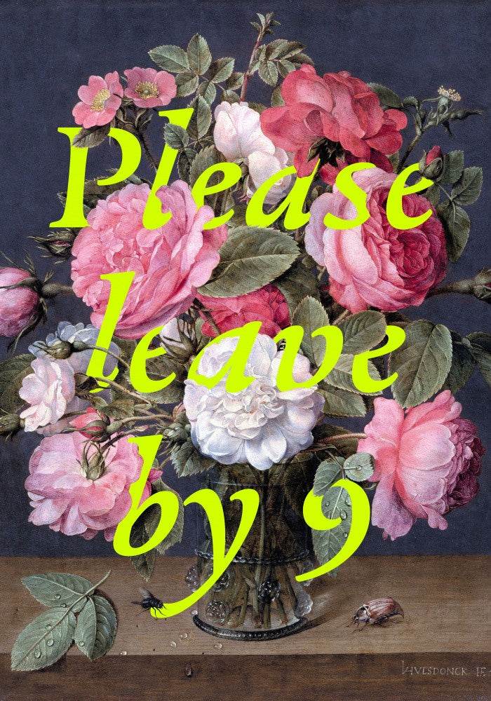 Floral Exit Request