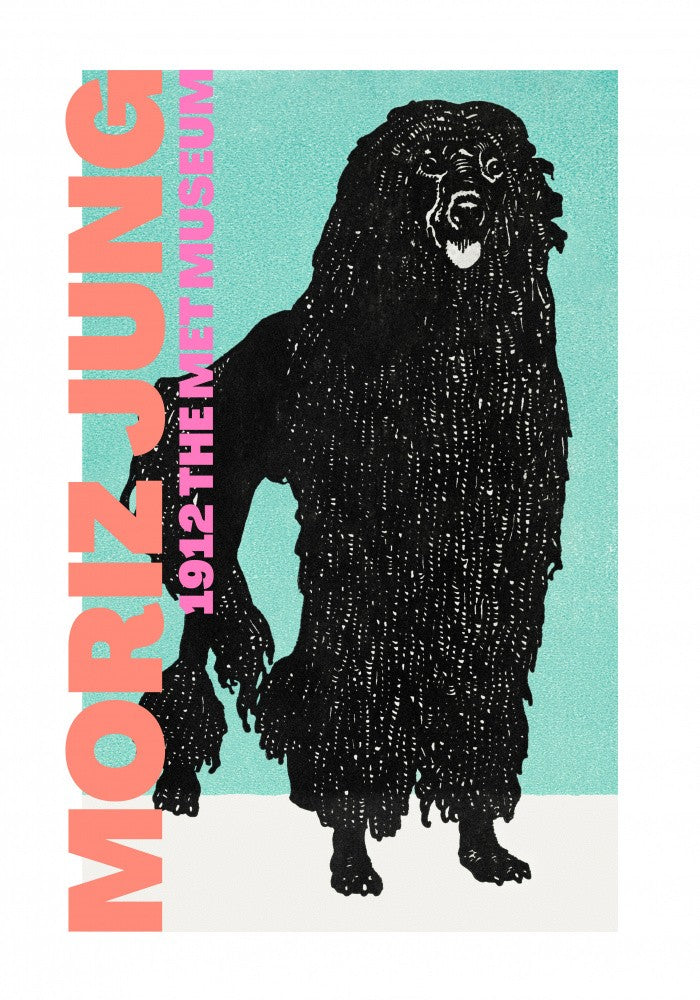 Stylized Black Dog