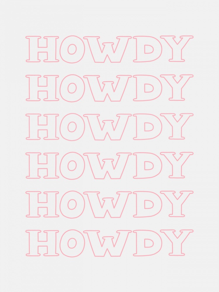 Pink Howdy