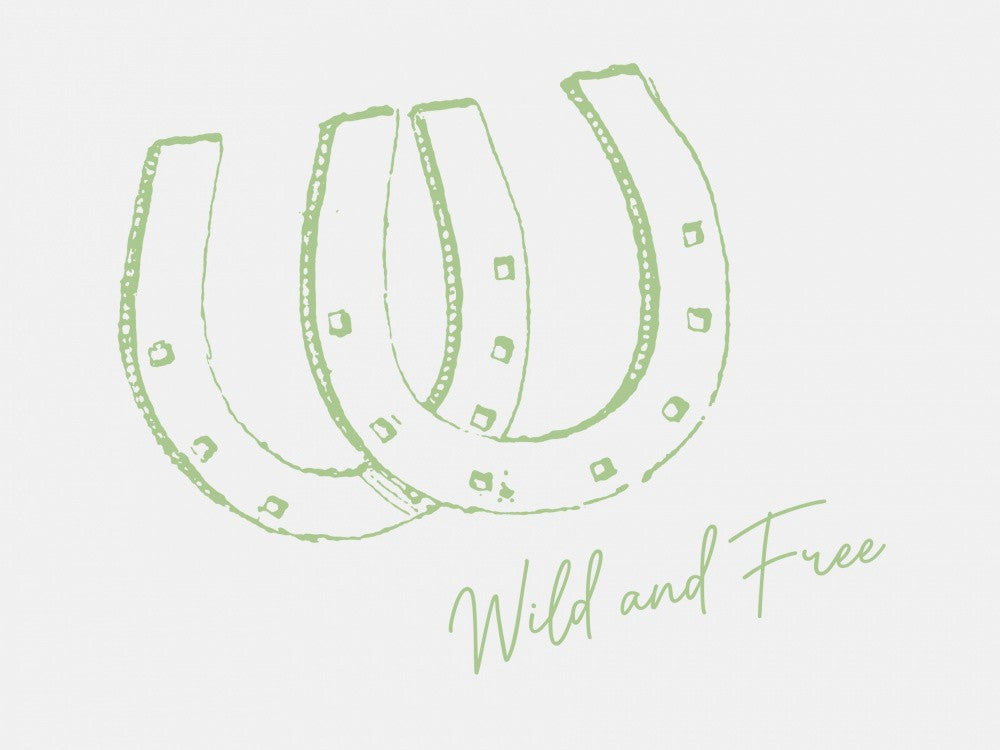 Horseshoe Wild and Free Sage Green