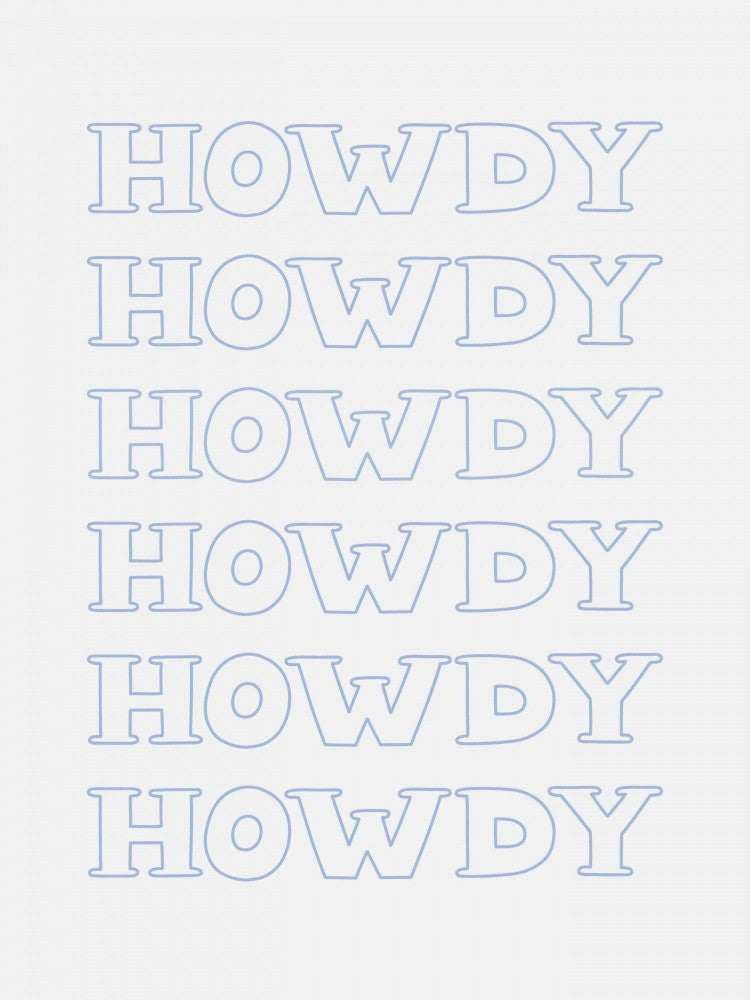 Blue Howdy
