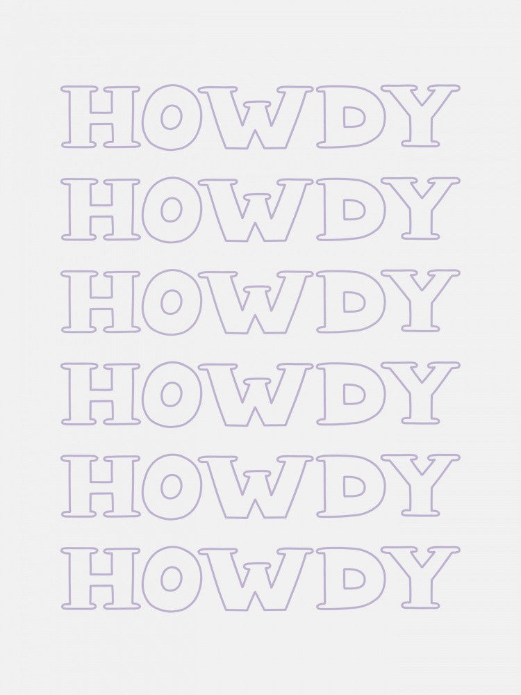 Purple Howdy