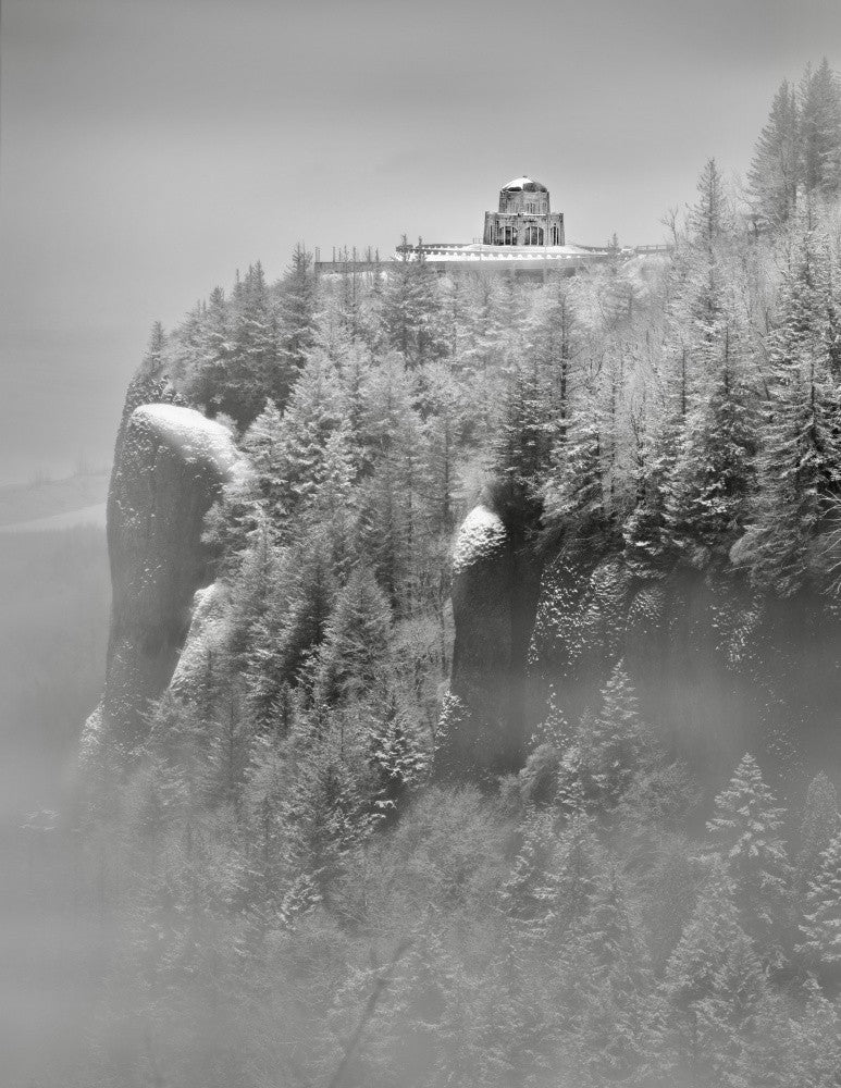 Vista House  In Winter