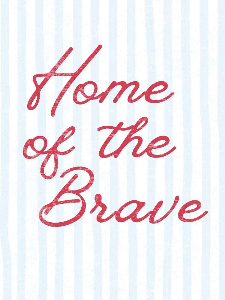 Home of the Brave Cursive