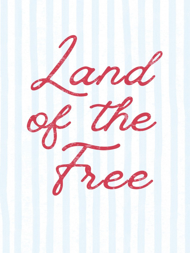 Land of the Free Cursive