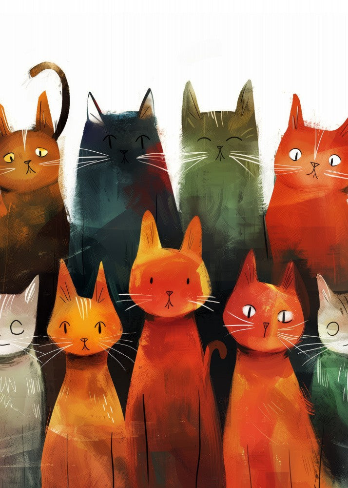 Cartoon-Katzen (86)