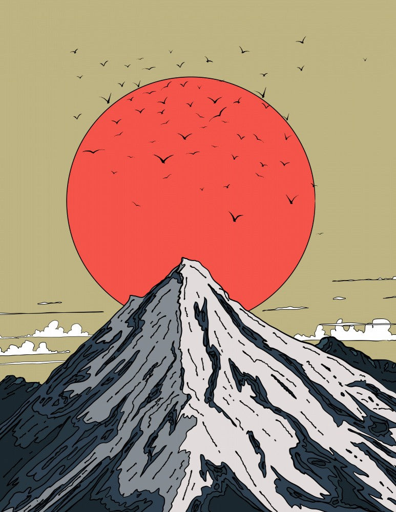 Snow Capped Mountain