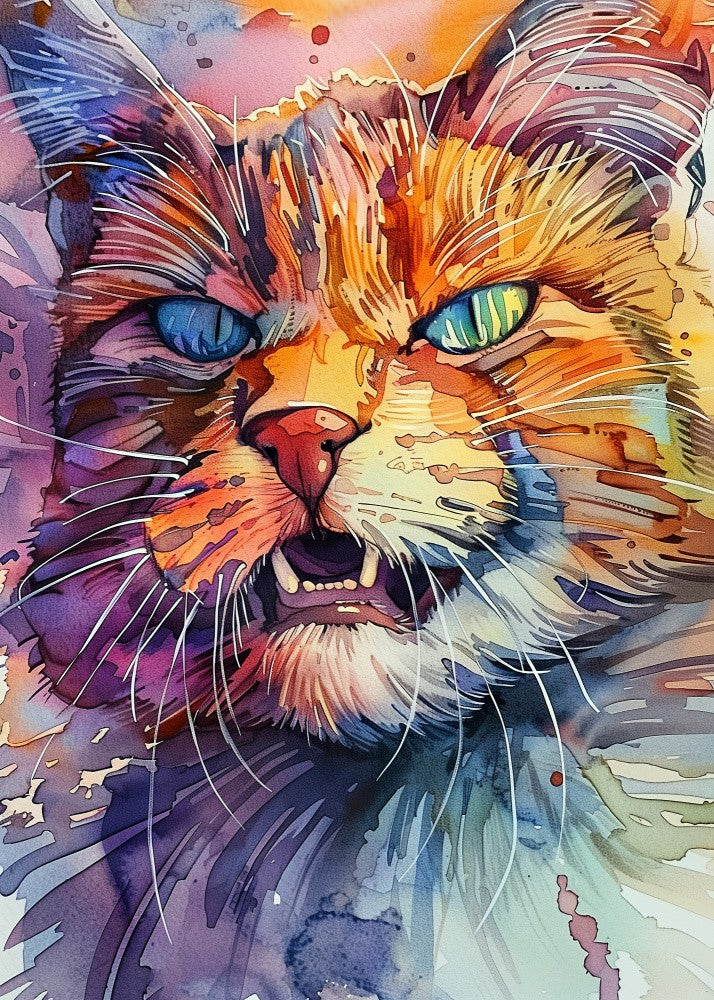 Wütende Katze (160)