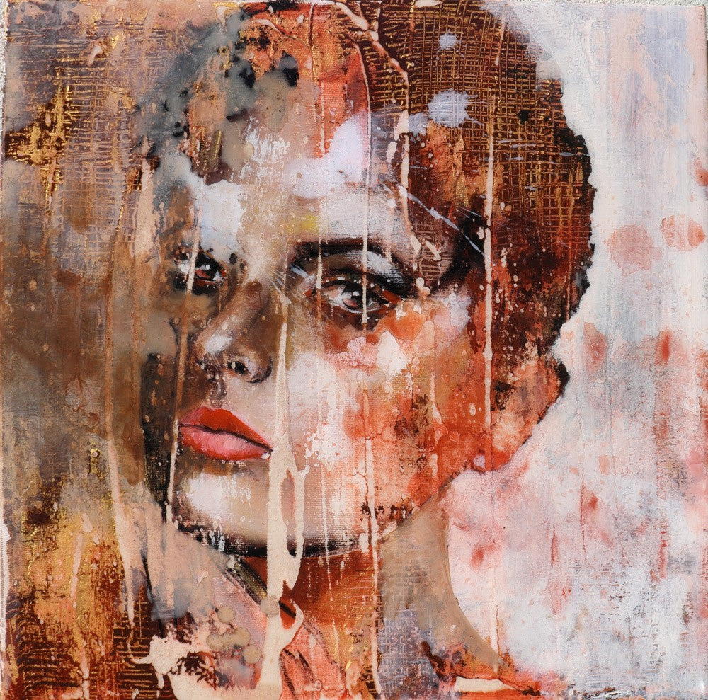 Expressive Pinselstriche und lebendige Farbtöne
