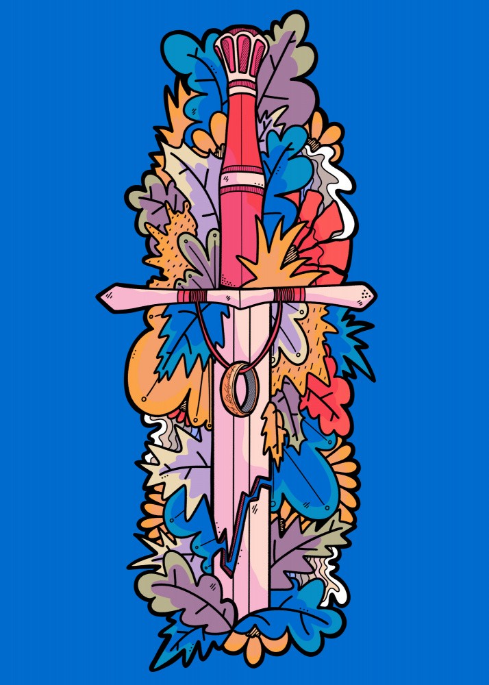 Vibrant Blade Fusion