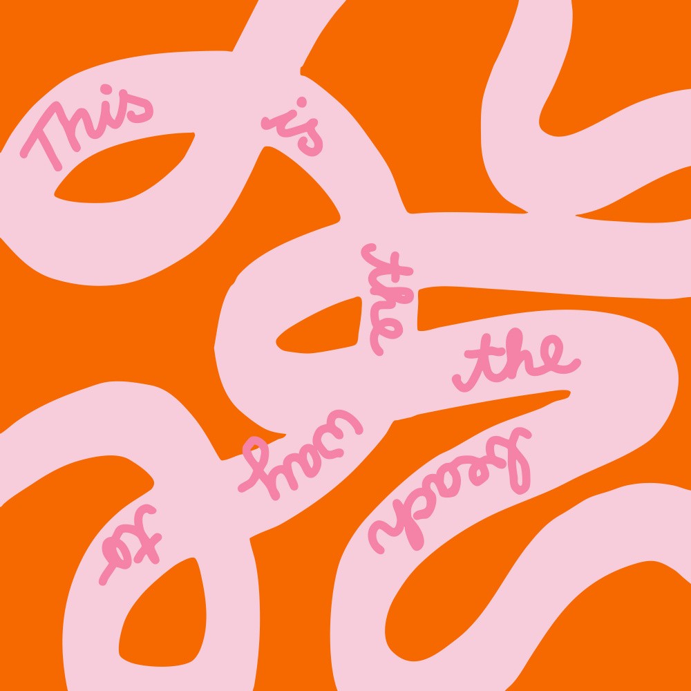 Curvy Words Orange