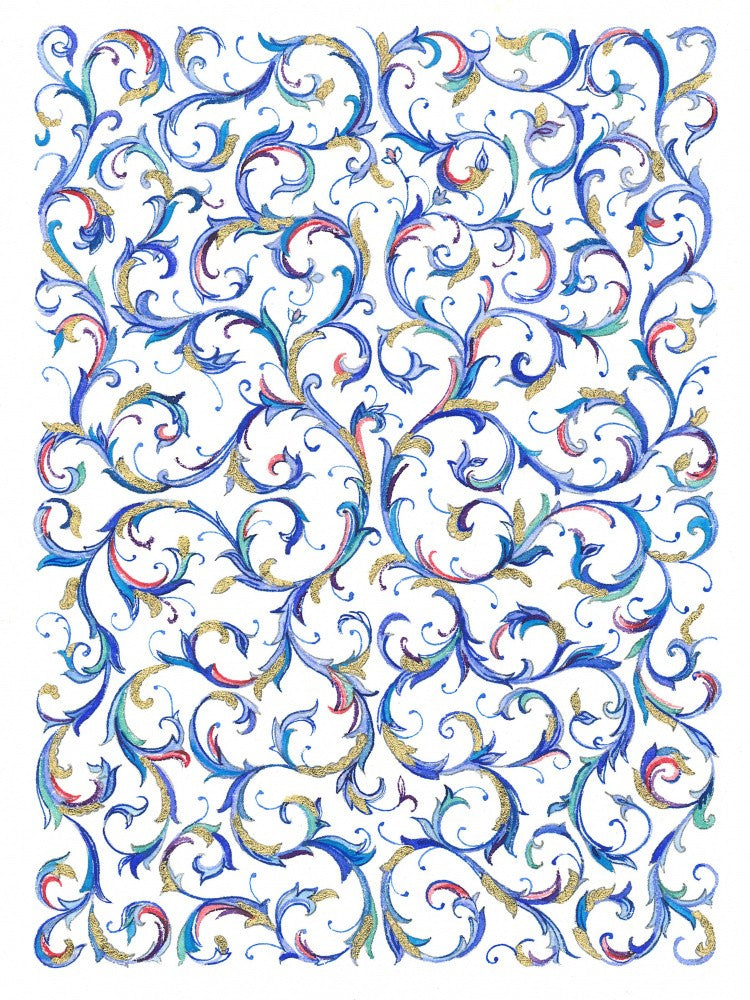 Detailed Floral Pattern