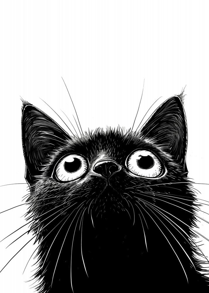 Schwarze Katze (228)
