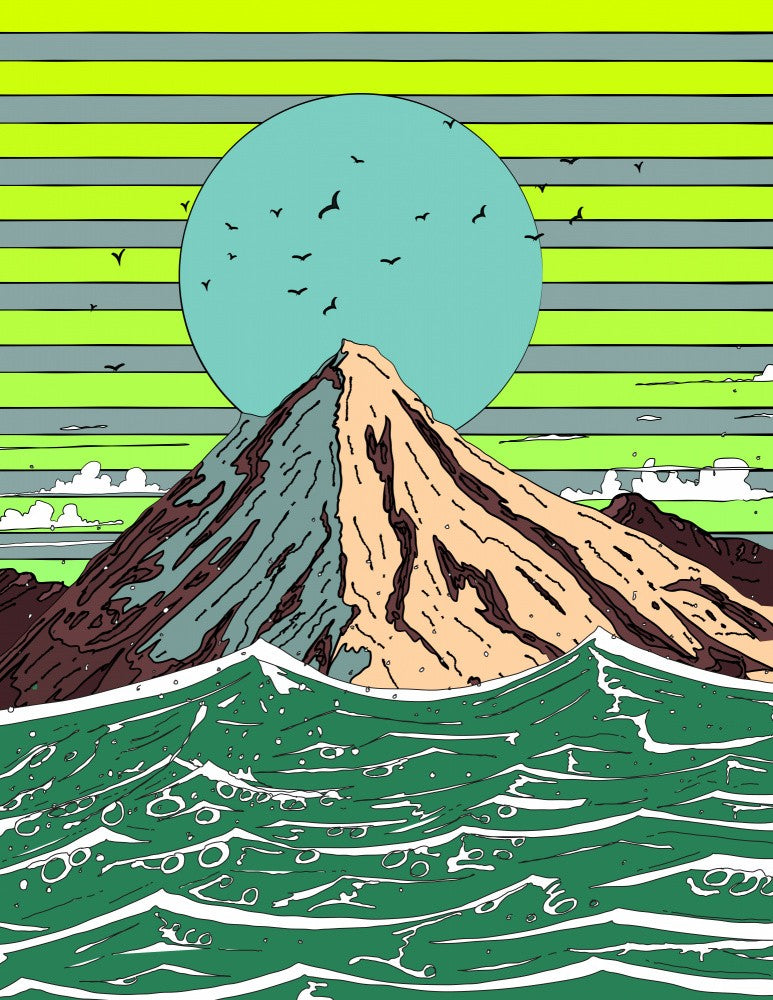 Mountain And Ocean
