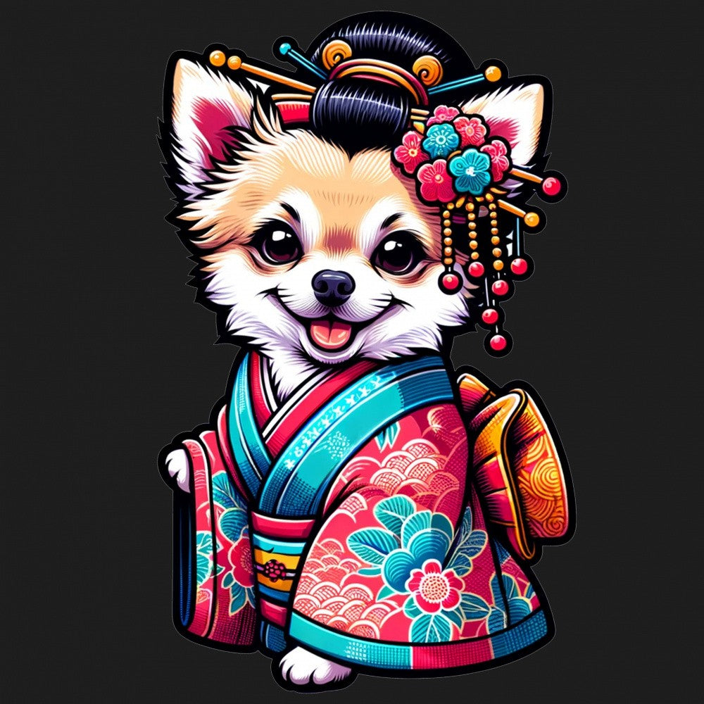 Kimono Canine Charm