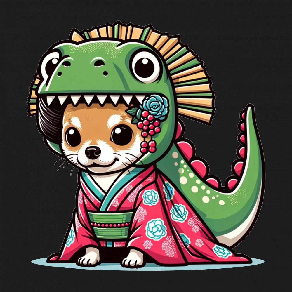 Dino Pup Kimono