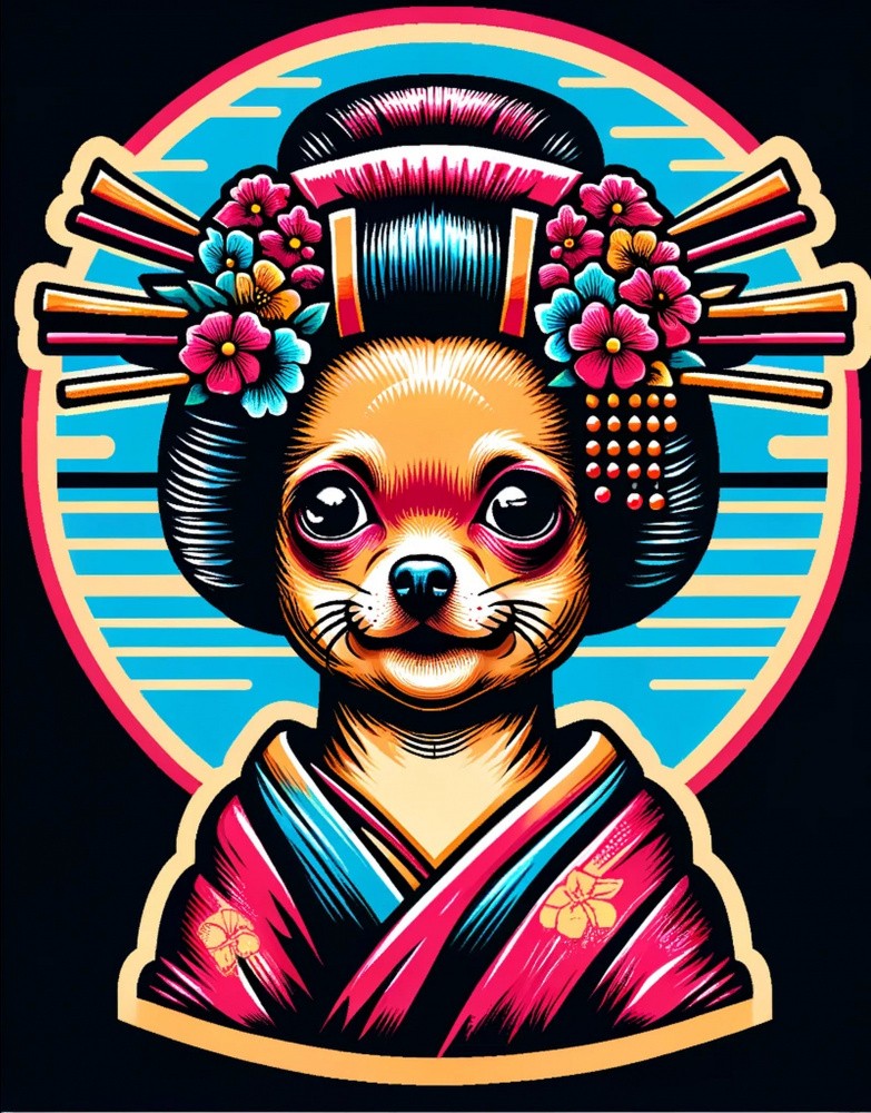 Geisha Duo Charm