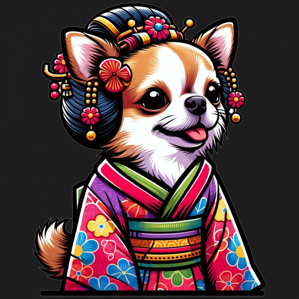 Geisha Chihuahua Play