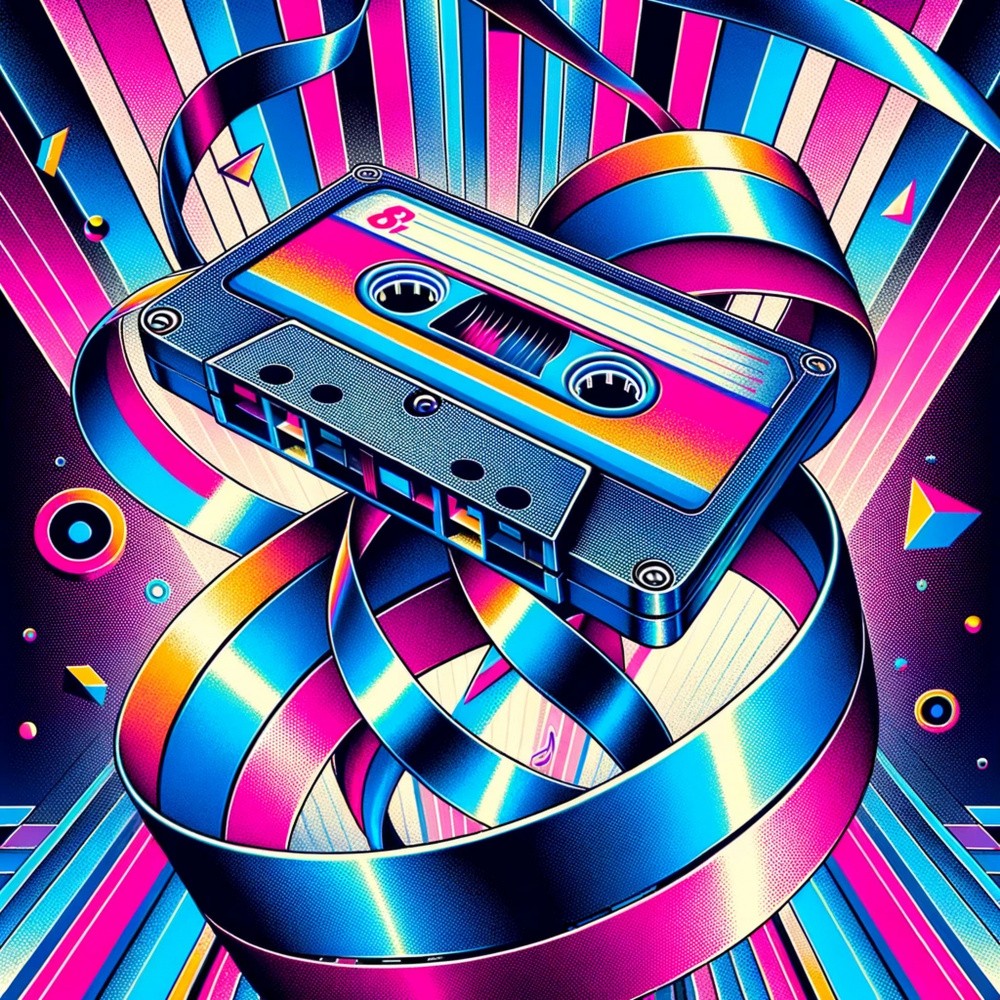 Unwinding Melodies In Vivid Hues