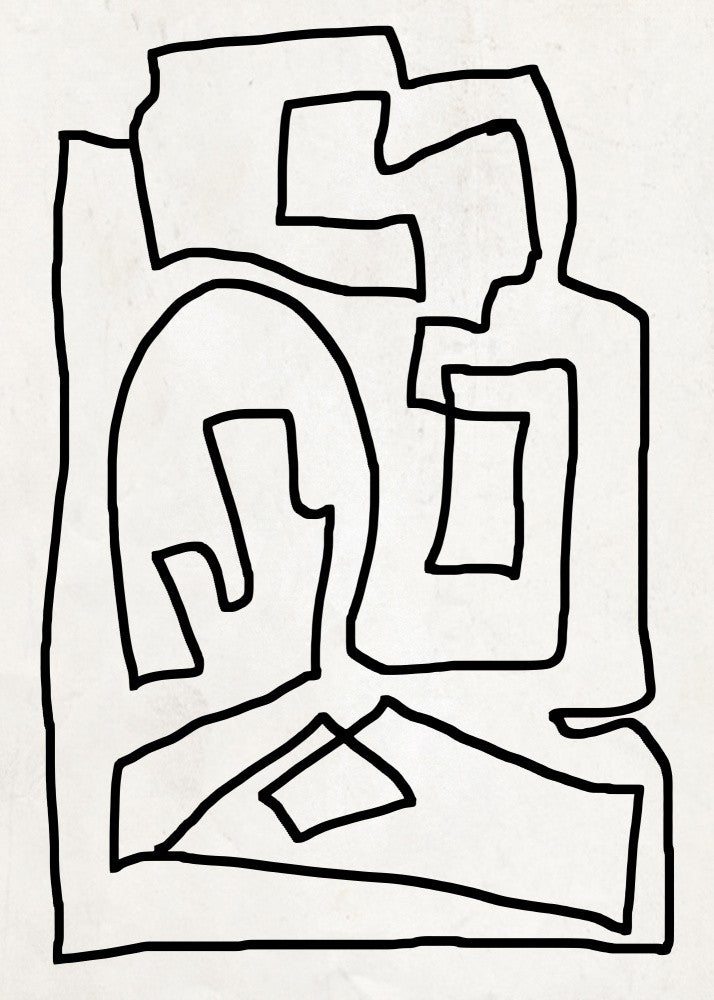 Abstract Line Art