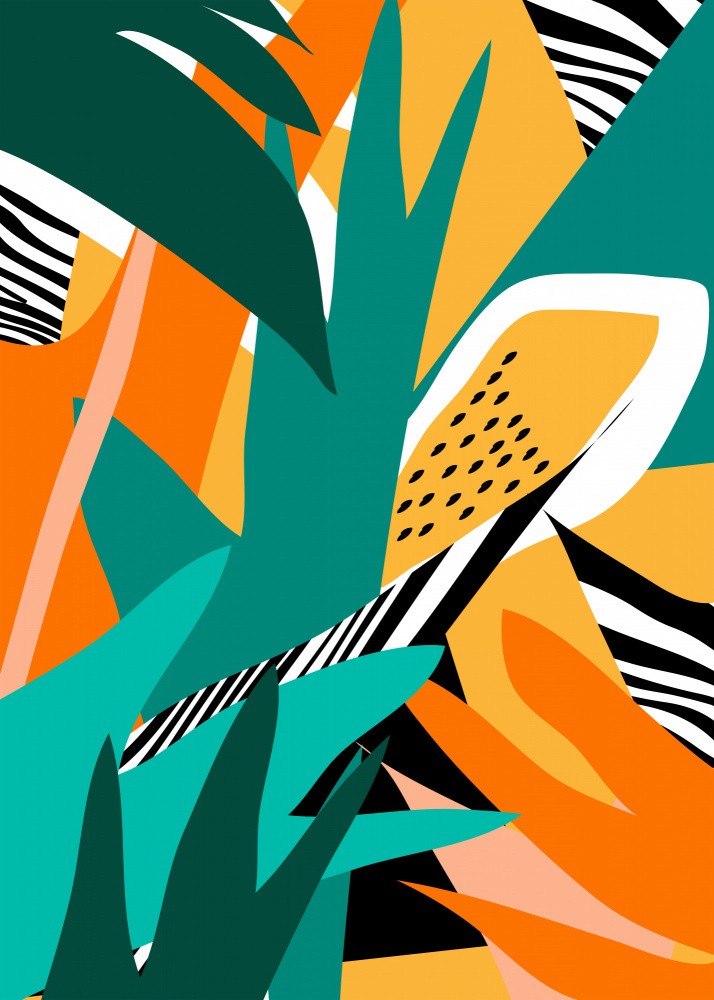 Jungle Abstract Shape