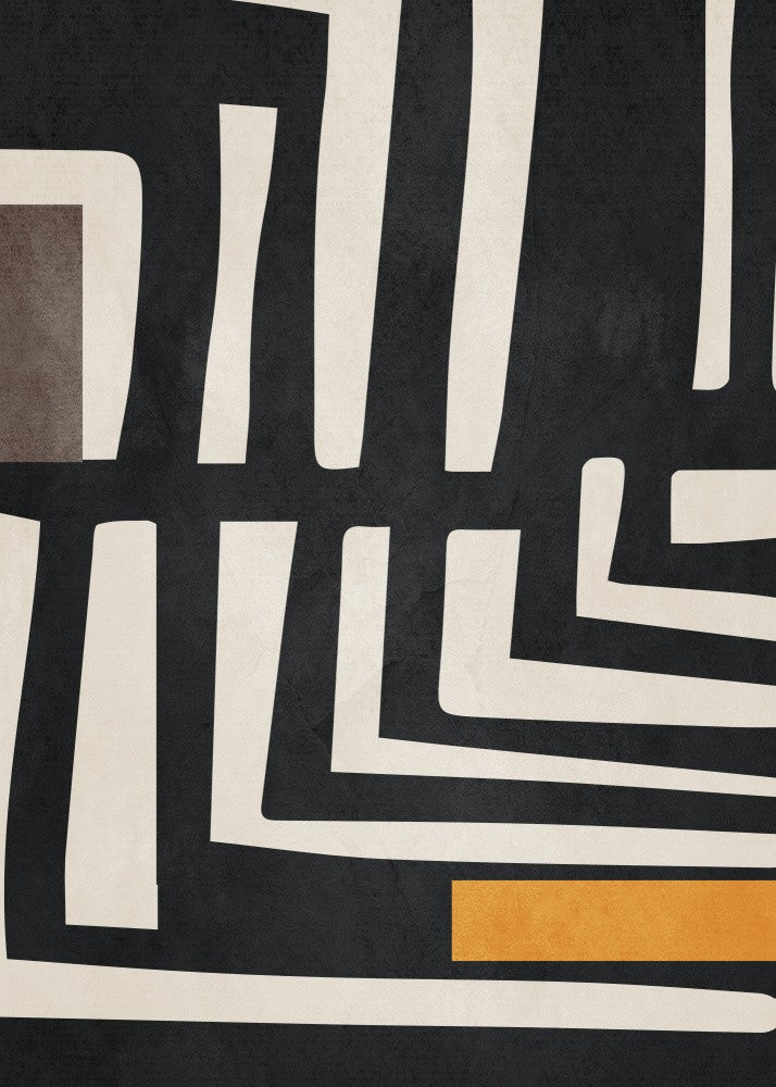 Geometric Patterns With Black And White Lines