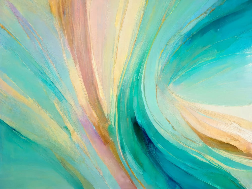 Vibrant Streams of Color