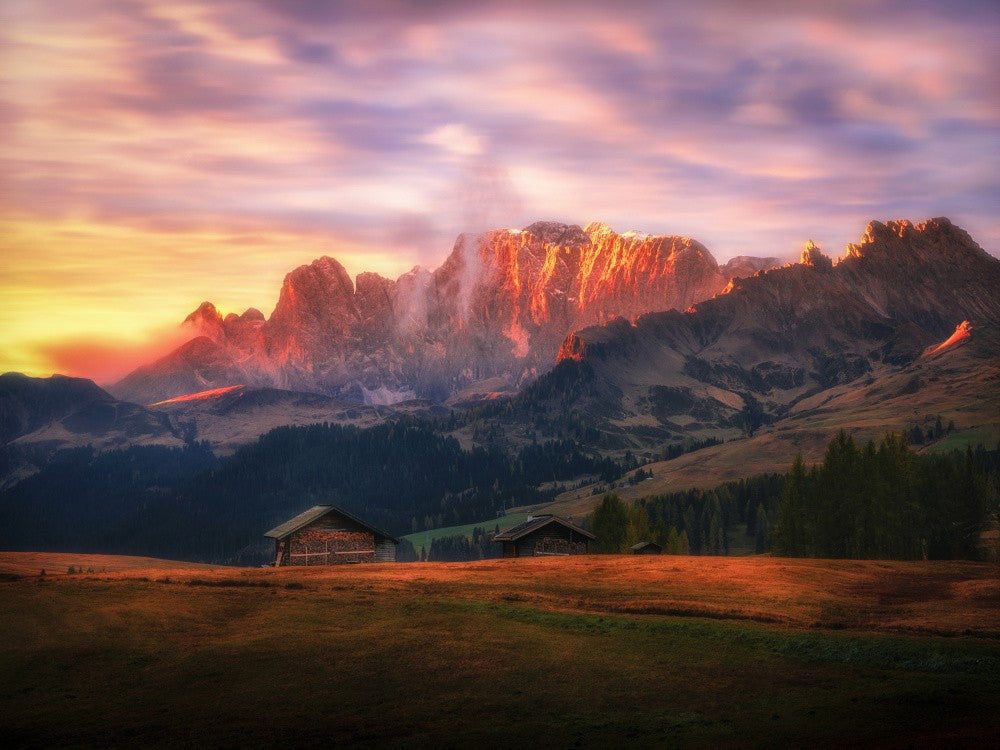Celestial Fire on the Peaks