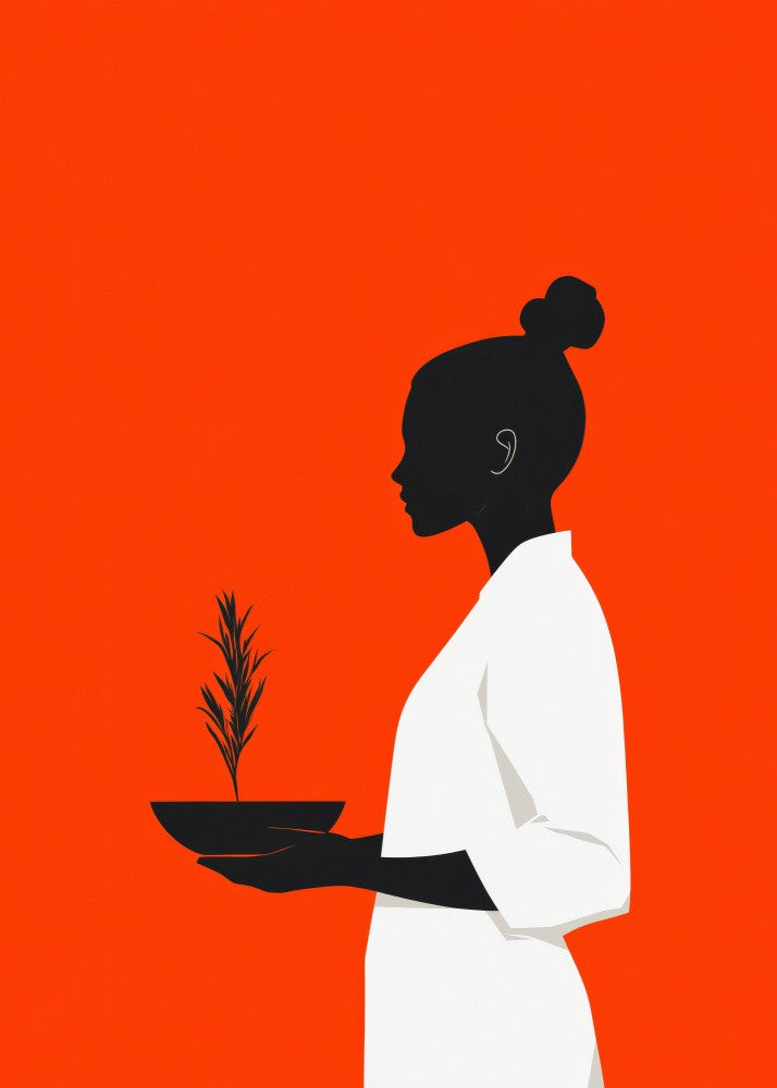Woman Life Minimal Soft Art (2)