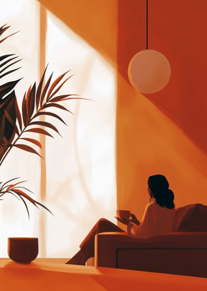 Woman Life Minimal Soft Art (5)