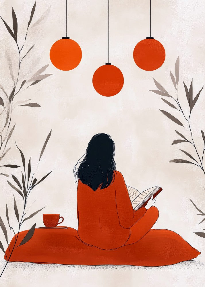 Woman Life Minimal Soft Art (9)