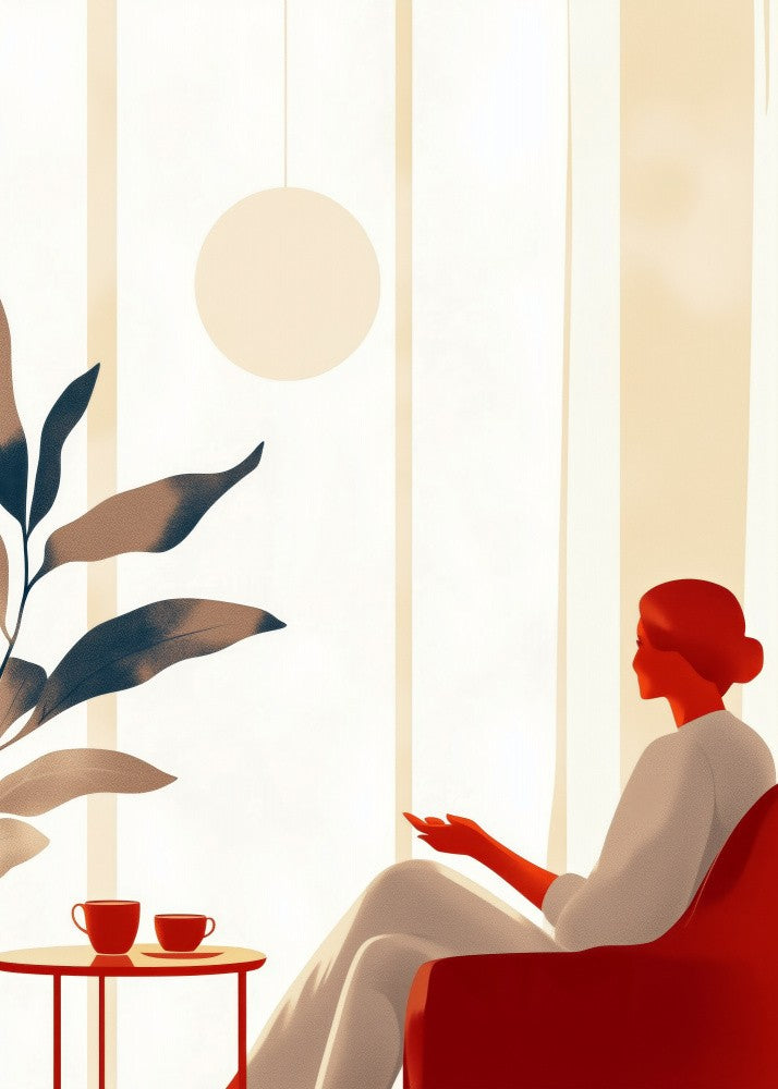 Woman Life Minimal Soft Art (11)