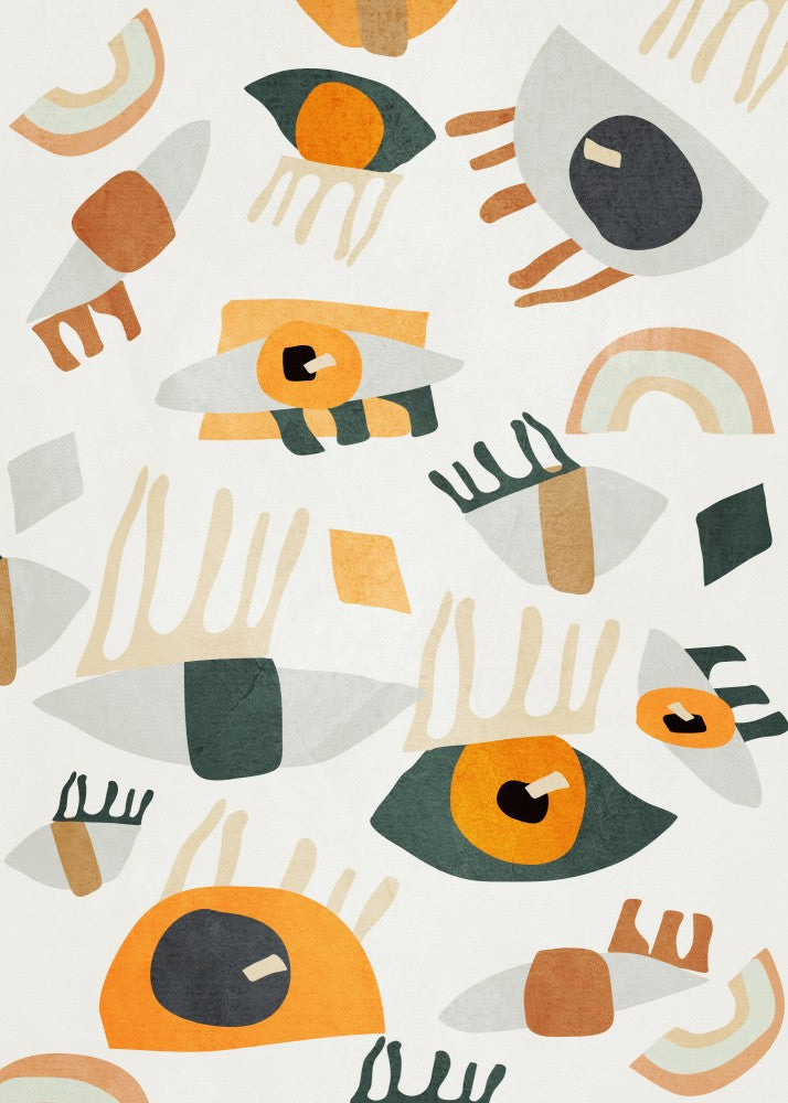 Abstract Art Eyes
