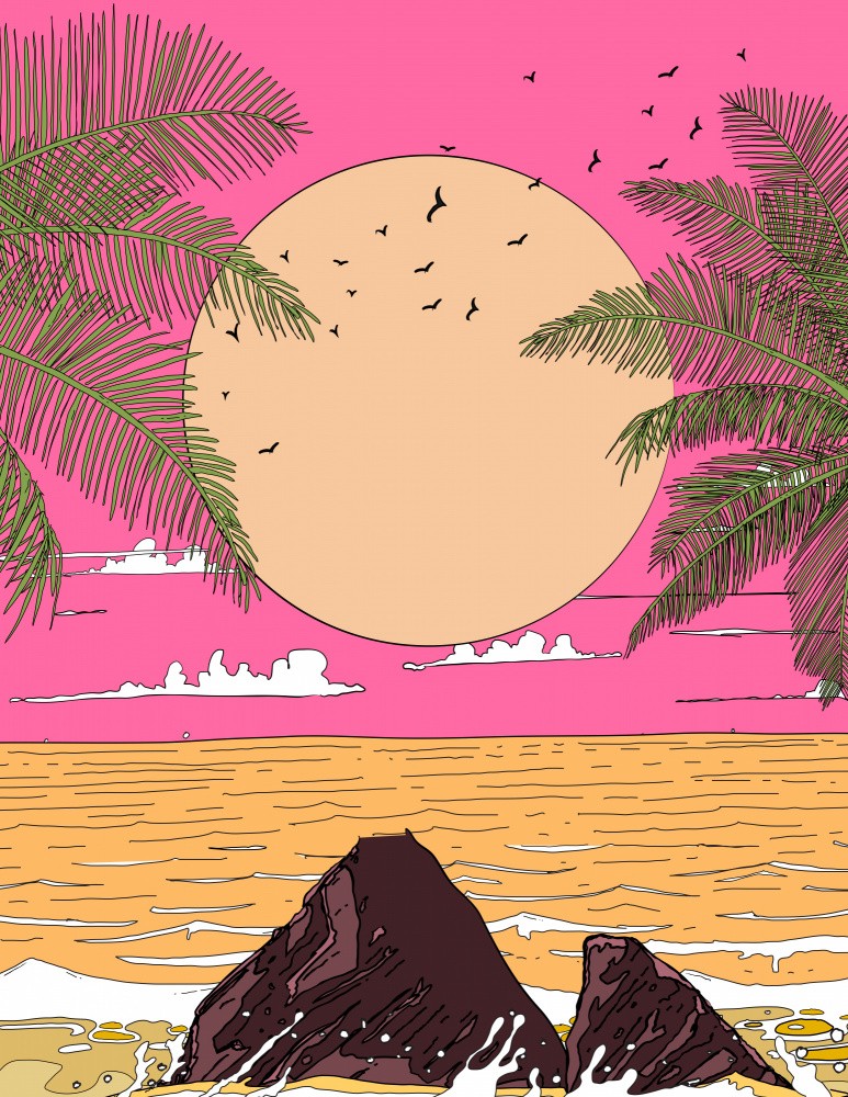 Tropical Sunset Dreams