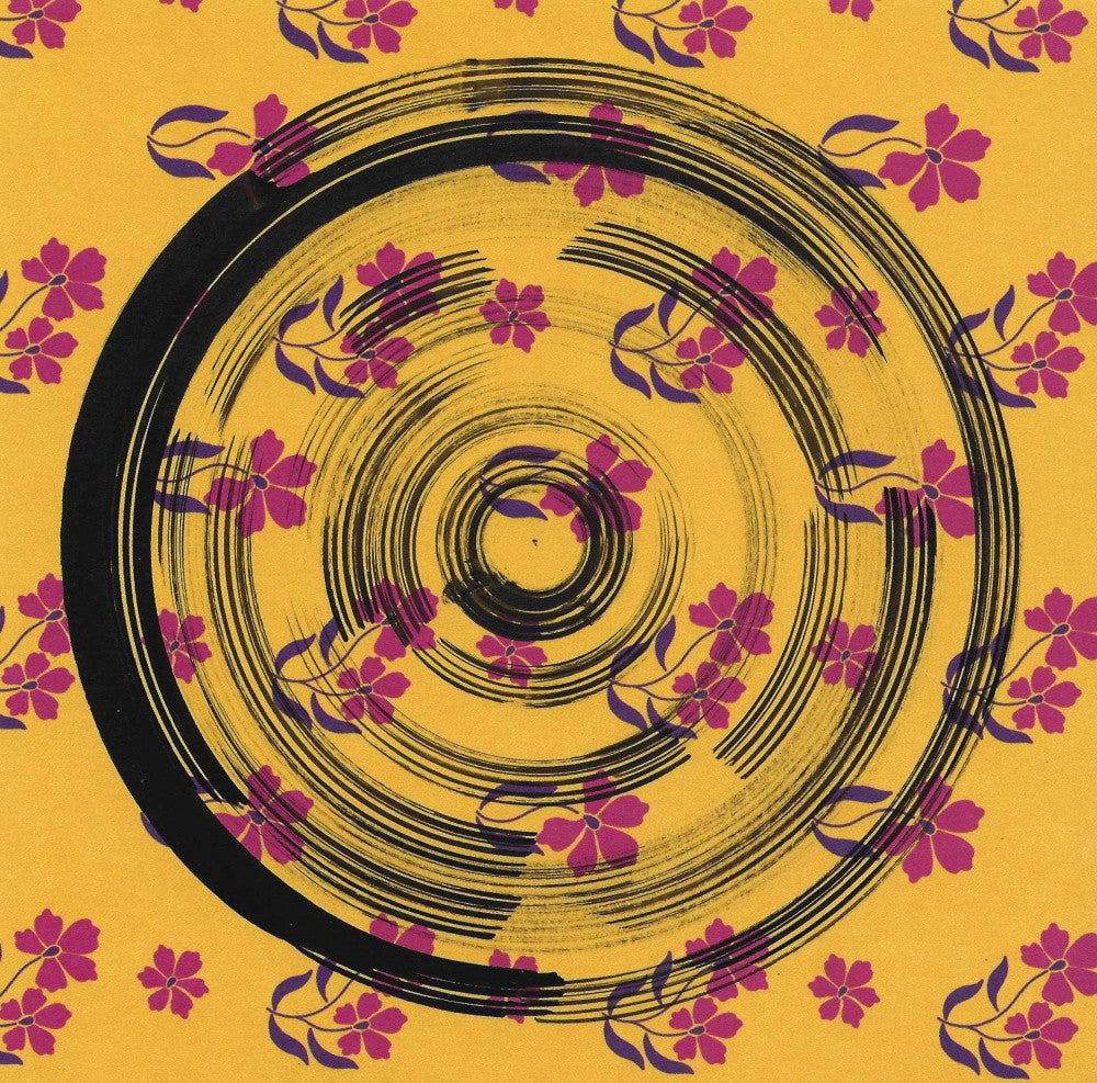 Bold Circular Swirl Pattern