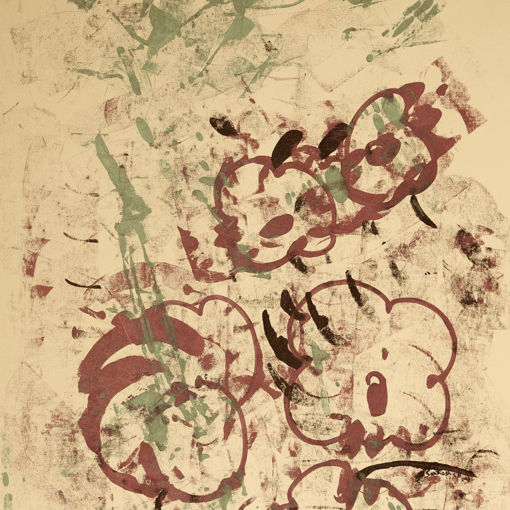 Abstract Blossom Burst