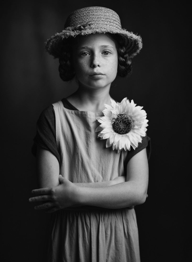 The young girl