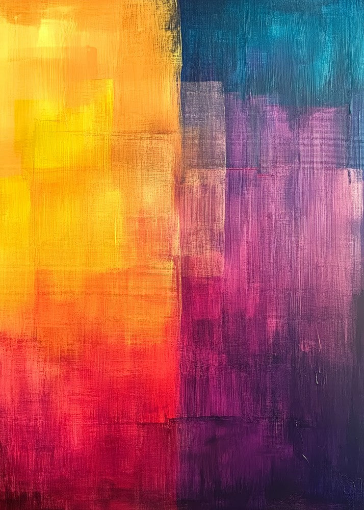 Modern Abstraction Colors Painting (2)