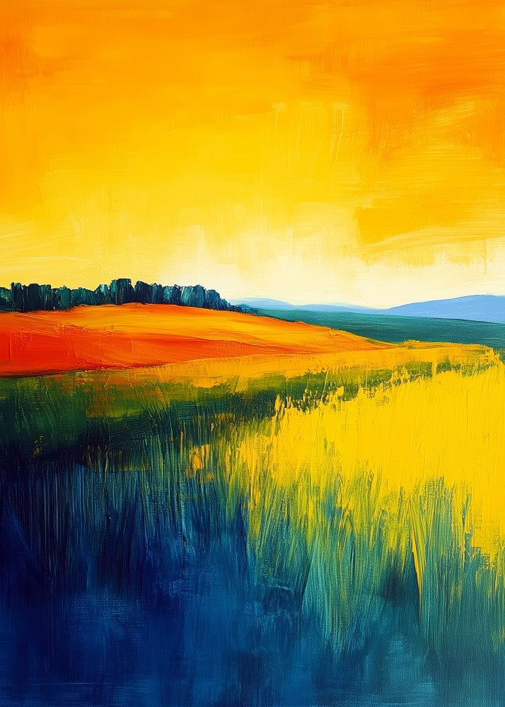 Modern Abstraction Colors Painting (5)