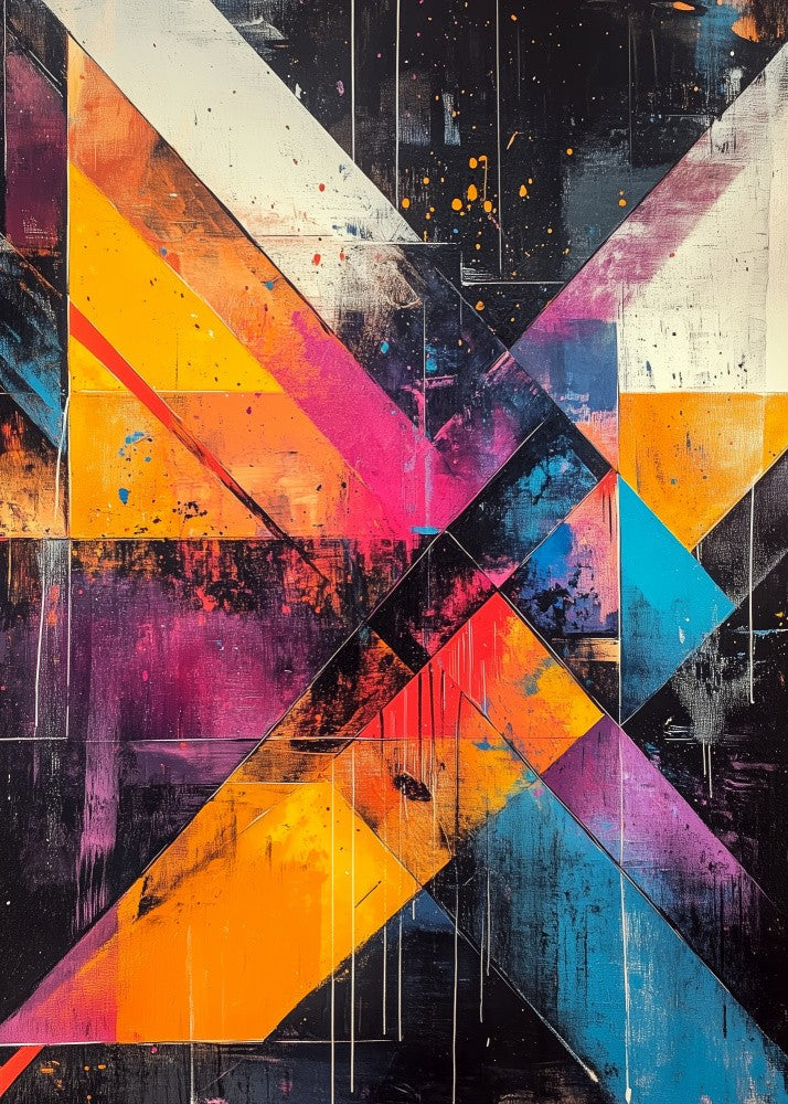 Modern Abstraction Colors Painting (7)