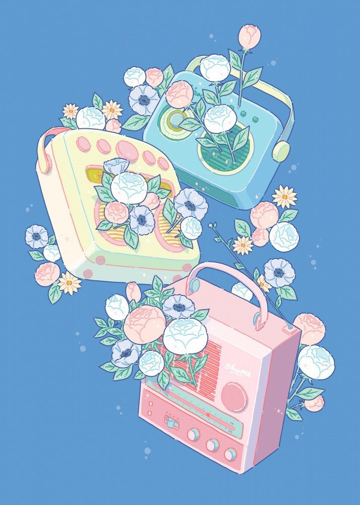 Radio (blue)