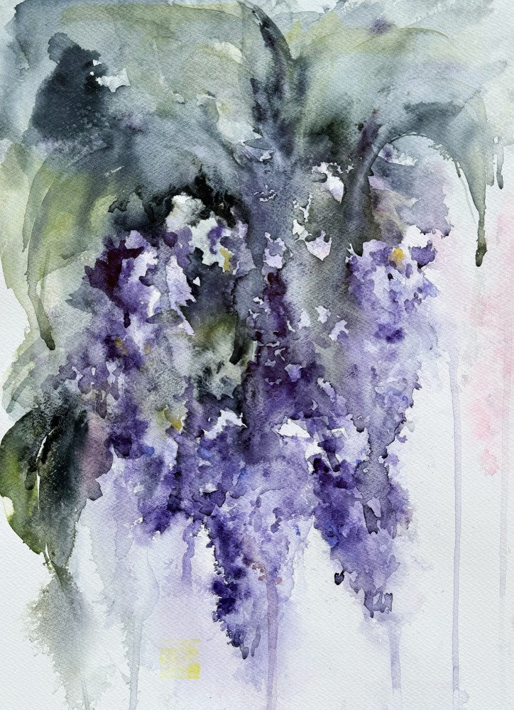 Lilac Flower Rain