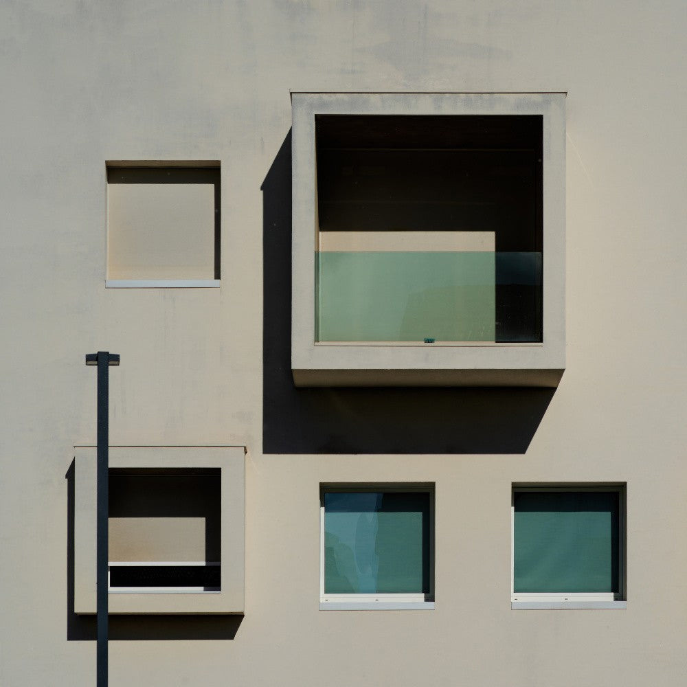 A modern building facade