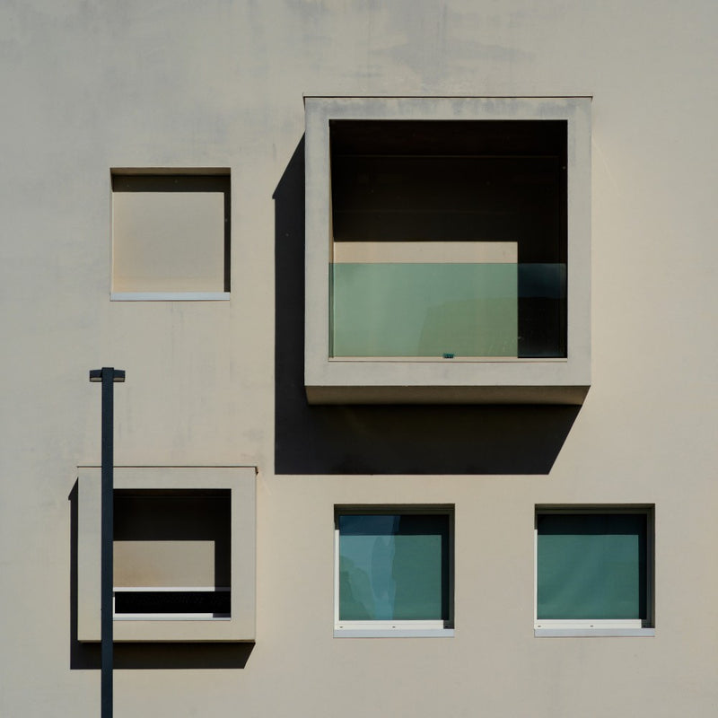 A modern building facade