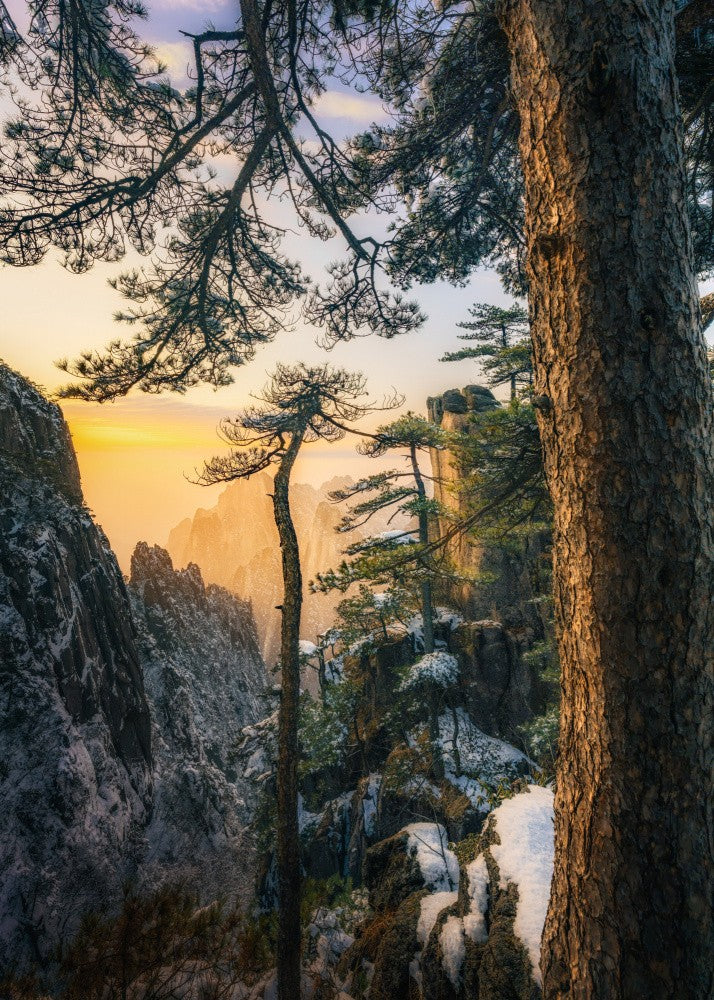 Yellow Mountain sunset