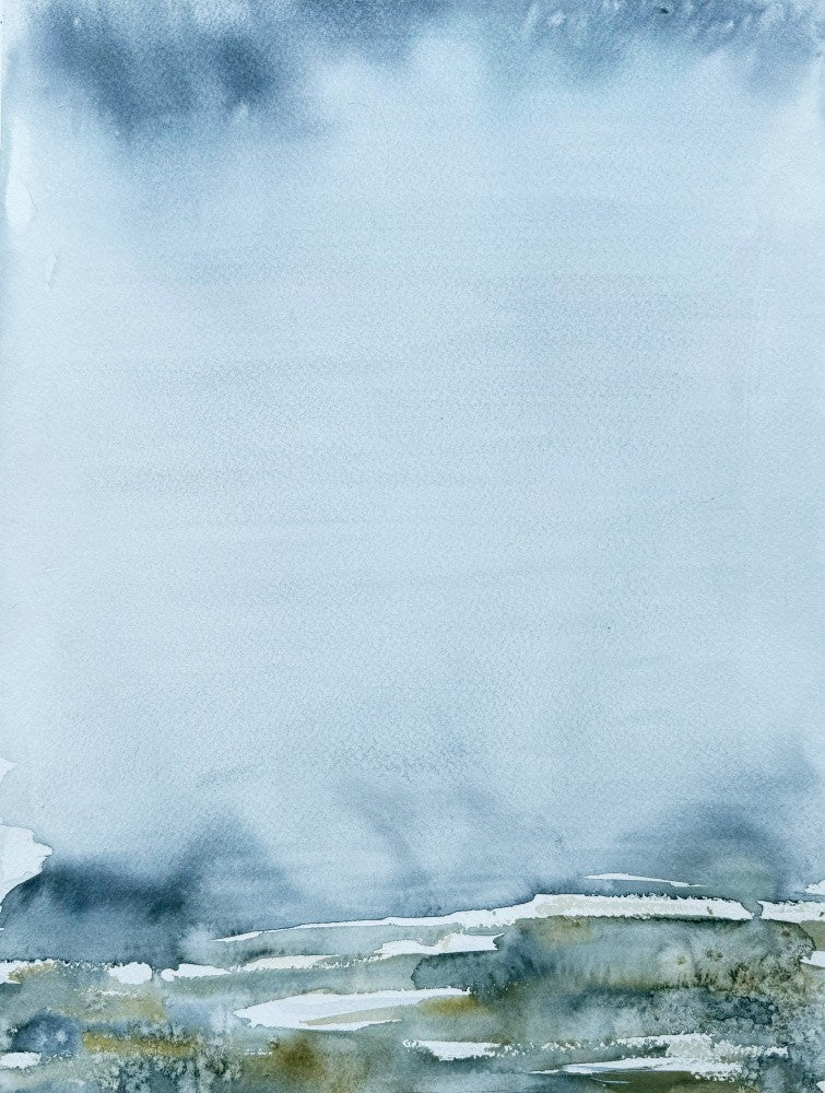 A Serene Sky with Subtle Blue-Grey Shades