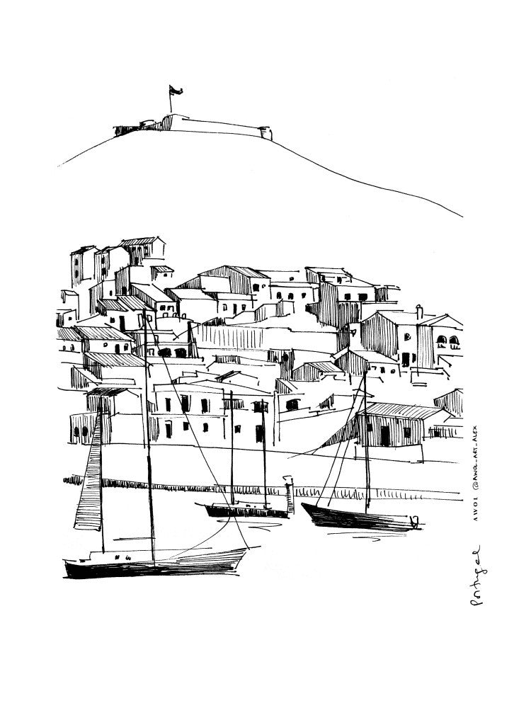 Portuguese Coastal Town