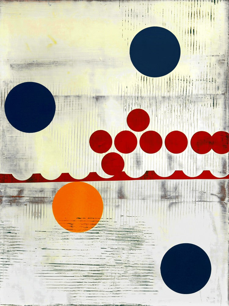 Red Blue and Orange Circles